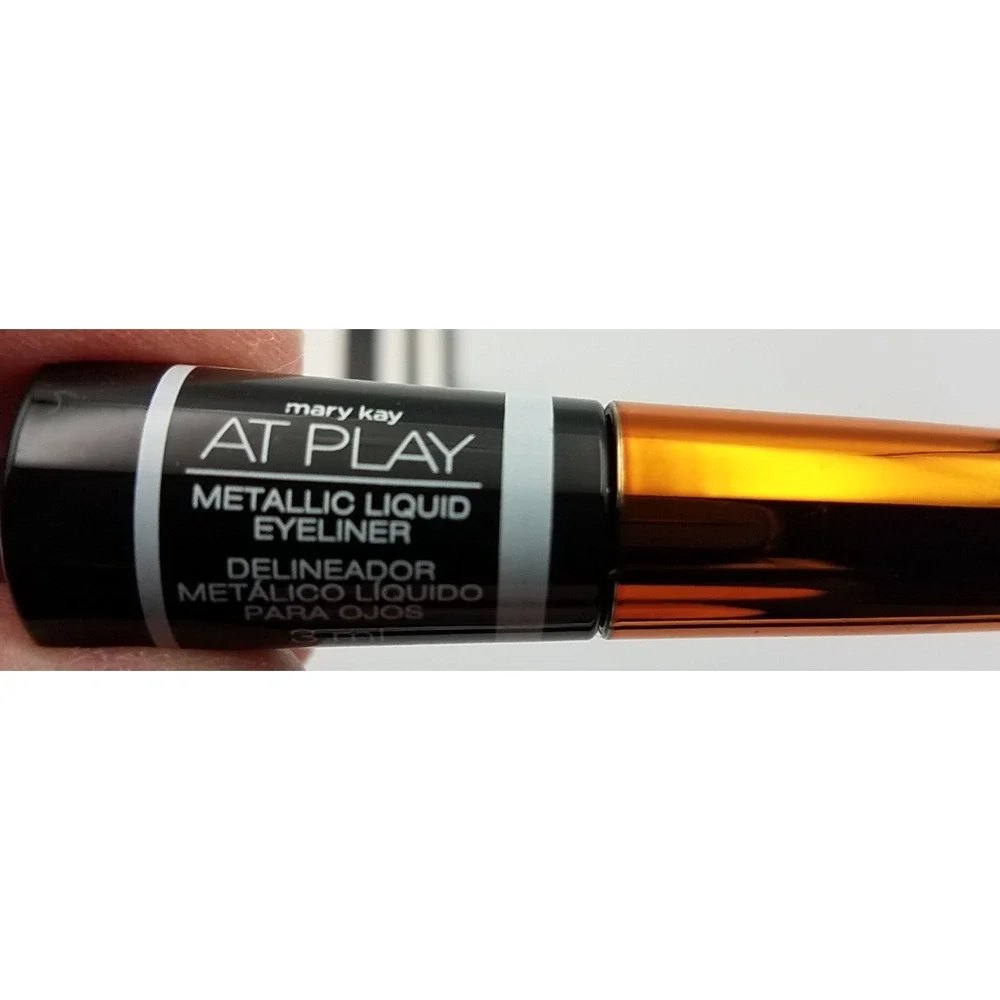 MARY KAY at PLAY METALLIC LIQUID EYELINER COPPER Eye Liner NIB Disc Limt Edition